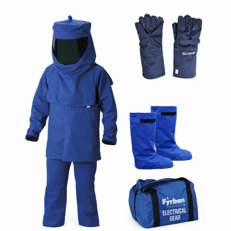 Cat4 48 cal Arc Flash Protective suit