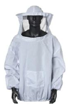 Jaket Peternak Lebah dengan penutup kepala