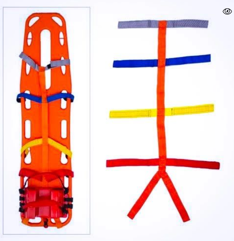 Spider strap for long spine Board Stretcher