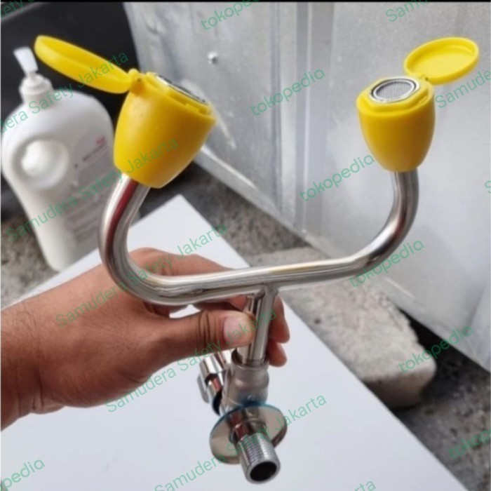 Keran Tekan Cuci Mata Siku Sederhana
