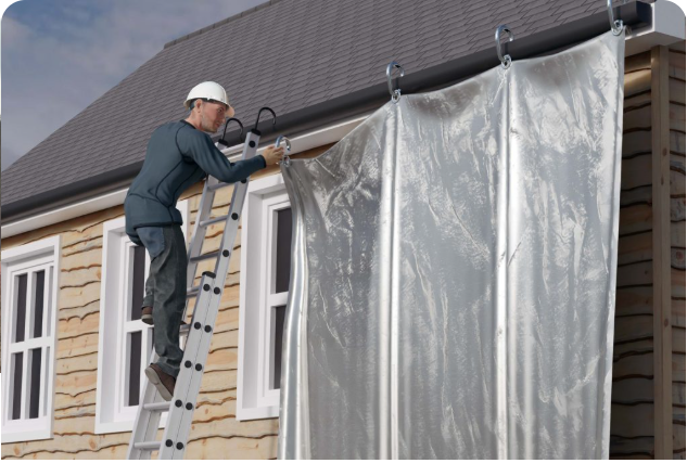 BRIDGEHILL Blok Panas Layar Api - Image 2