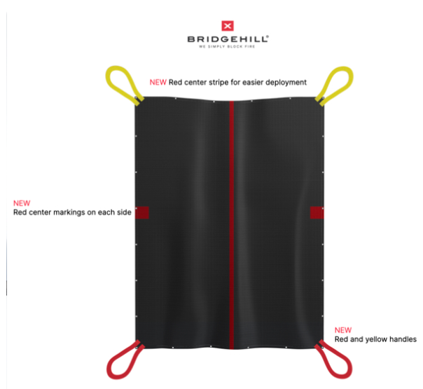 Saffire | bridgehill pro x car fire blanket