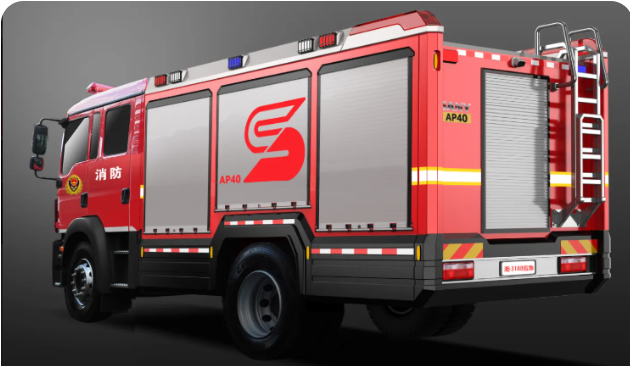 Truk Pemadam Kebakaran SANY CAFS