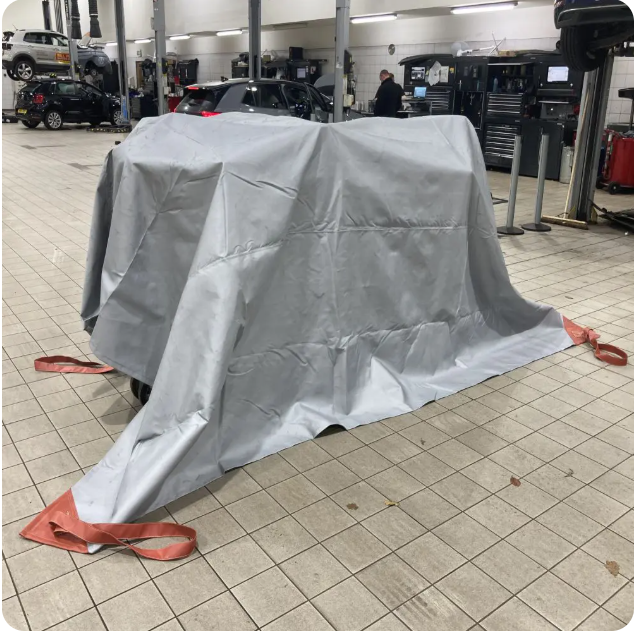 SELIMUT API Selimut Api untuk Baterai Lithium – 4 x 3 meter