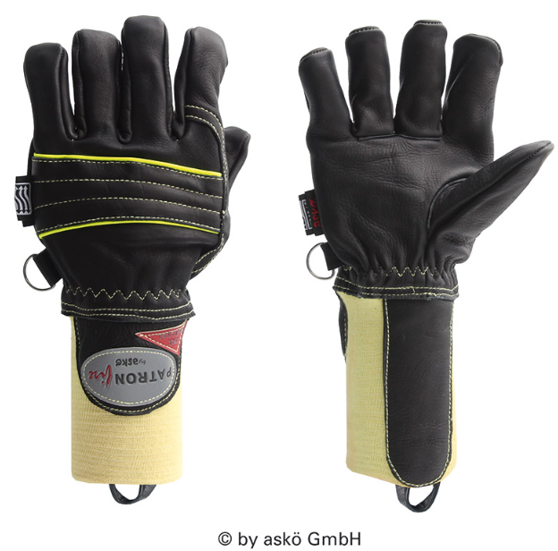 Sarung Tangan Rajut Asko PATRON® FIRE dengan Manset