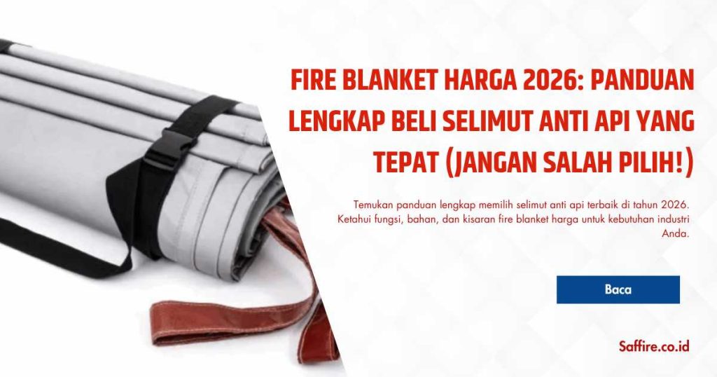 fire blanket harga