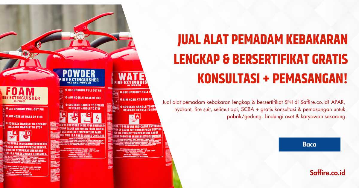 jual alat pemadam kebakaran