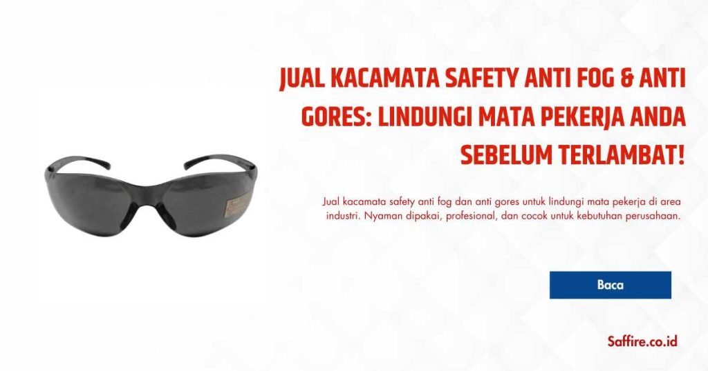 jual kacamata safety