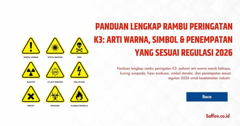 Standar Warna Rambu Rambu Panduan Lengkap Rambu Peringatan K3: Arti Warna, Simbol & Penempatan ...