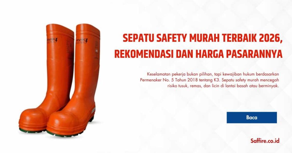 sepatu safety murah