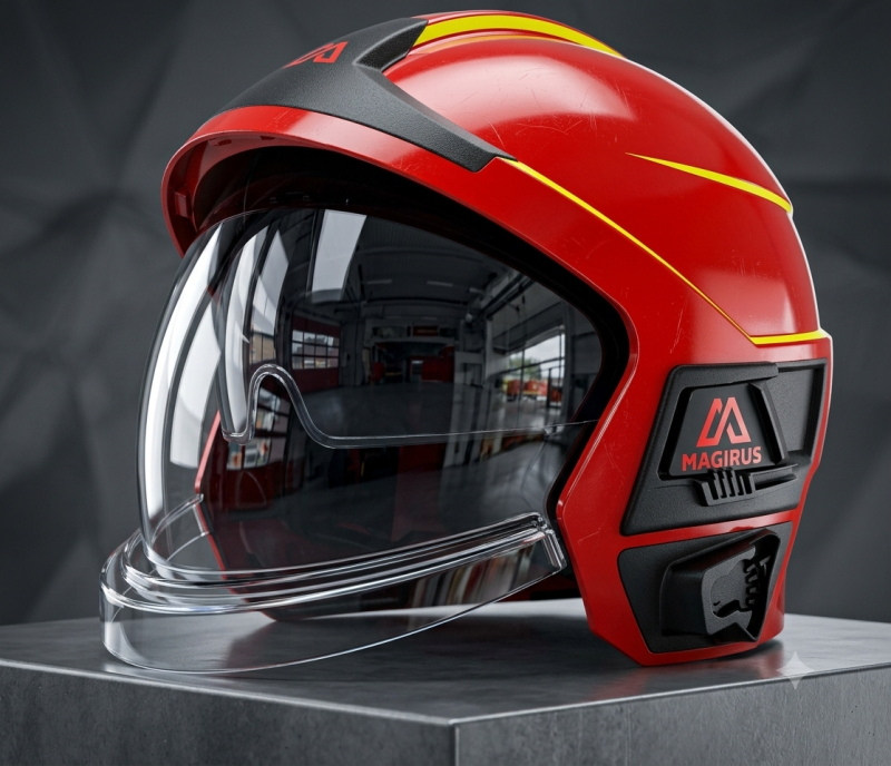 Magirus - Helm Pemadam Kebakaran ProtectUs P1
